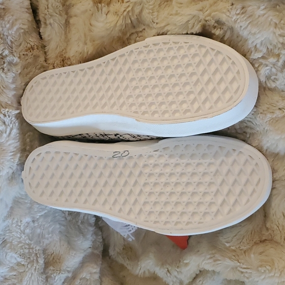 Vans Vault Og Authentic Lx Barneys Tweed beige canvas skater shoes sz 5.5 - Picture 3 of 5